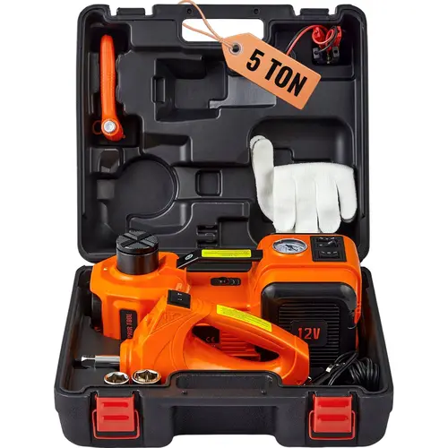 【toolupgrade】VEVOR Powerful Electric Car Jack, Various specifications, Hydraulic Jack, Scissor Jack with or without Electric Impact Wrench, Portable Car Lift with Built-in Inflatable Pump, LED Light SUV MPV Truck Repair