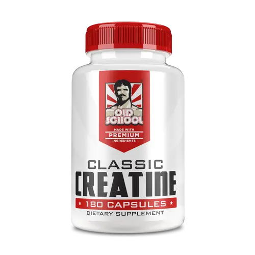 Classic Creatine Capsules with BioFit Probiotics - Fitness Healthcare Supplement