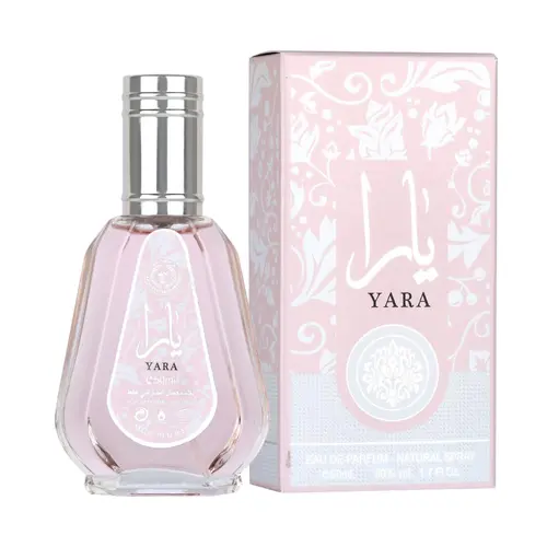 YARA EDP BY ARD AL ZAAFARAN 1.7 FL.OZ(50ML) NATURAL SPRAY FOR WOMEN Eau De Pafum Elegant Fragrance Parfum Oil Long Lasting Scent, Perfumes For Women, Vanilla Perfume, Long Lasting Women Perfumes