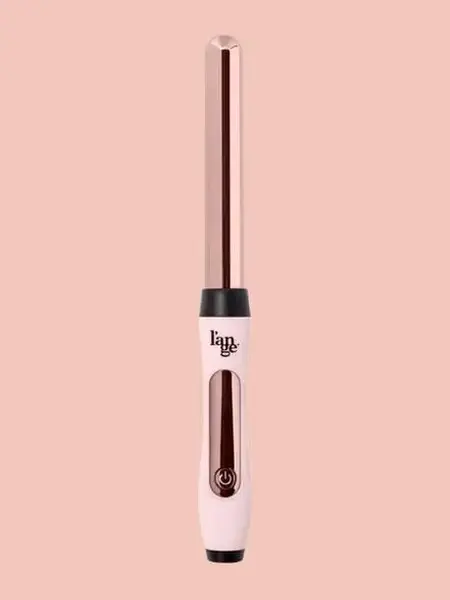 L'ANGE HAIR - Le Curl Titanium Plug-In Heated Curler - 1-Inch Clip-Free Wand with Handle, Professional Beauty Product for All Hair Types (Tighter Styles, Beach Waves), Hair Curlers, Curling Irons