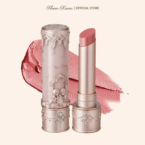 Flower Knows Little Angel Collection Matte Lipstick, Silicone-Infused Velvety Lip Mud with Intense Pigmentation and a Soft, Smooth Finish, Conceal Lip Lines, #tiktokshopbacktoschool, #sohochic