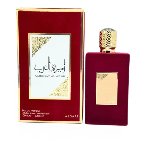 ASDAAF BY LATTAFA Ameerat Al Arab Eau de Parfum, 100ml Natural EDP Spray for Women | Long-Lasting Floral Musky Scent with Fresh Citrus & Green Tea Notes, Citrus Floral Scent, Daily Wear Perfume, Perfumes For Women, Long Lasting Perfumes
