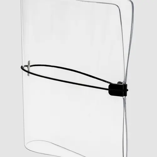 Clear Vinyl Planner | Large | Elastic Closure
