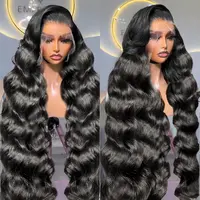 Bling Hair 12~36inch Body Wave 13x6 Lace Frontal Human Wig Hair 13x4 PrePlucked Transparent Lace Frontal Wig Brazilian Body Wave Hair Wigs For Women On Sale #TikTokShopBackToSchool