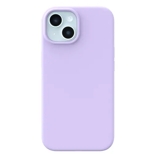 ORNARTO Silicone Smartphone Case for iPhone 12-17 Series, Full-Body Shockproof Protection Cover with Silky-Soft Touch, Camera-Safe Light Purple 2025 Christmas Ornament Phone Accessory,back to school