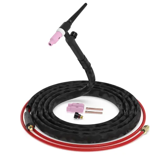 YESWELDER WP-17V-10 150Amp 13ft TIG Welding Torch, 10-25mm² Euro Connector Lift TIG Gun Welding Accessory, Fits YWM-160, MIG-140DS-PRO, FLUX-135PRO, FLUX-135MINI, ARC-125DS-PRO Welders