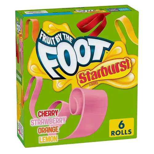 Fruit By The Foot Starburst Flavored Candy  Snack