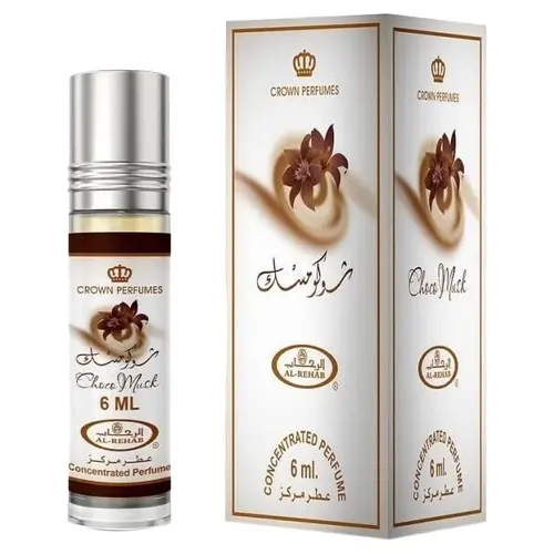 Al Rehab Choco Musk Concentrated Liquid Unisex Fragrance Oil - Chocolate, Soft, Powdery Scent with Sweet Vanilla & Cocoa Musk Notes, 0.2 fl oz Unisex Perfumes
