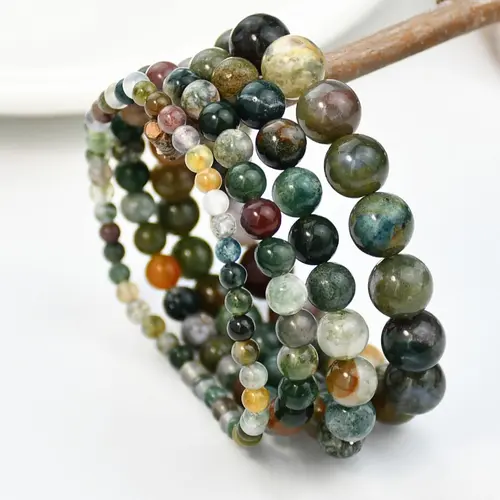 Vintage Natural Stone Beaded Bracelet, Fashionable Bracelet Style, Fashion Accessories for Both Men & Women, Simple Black Onyx Jewelry for Party, Daily Clothing Decor, Jewelry for Birthday/Festival Gift