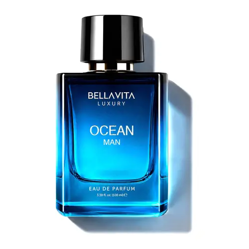 BellaVita Luxury's Ocean Man  | Eau De Parfum (EDP) | Bergamot, Orchid & Musk | Fresh & Aquatic | Long Lasting | Cruelty Free