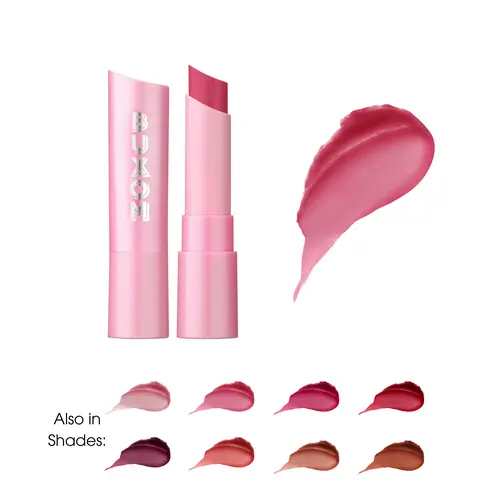 BUXOM Full-On Plumping Lip Glow Balm - Hydrating Balm with  Hyaluronic Acid, Peptides and  Shea Butter