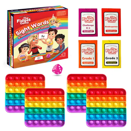 The Fidget Game: Sight Word Edition - by THE FIDGET GAME