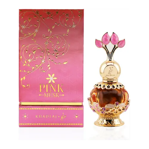 Khadlaj Pink Musk Concentrated Perfume Oil, 20 Ml
