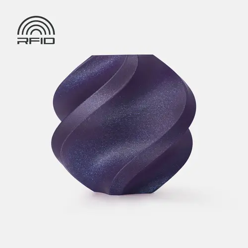 Bambu Lab PLA Galaxy 3D Printing Filament - Glossy Finish with Glass Microspheres, Smooth Surface, Mesmerizing Visual Effects, 55℃ for 8 Hrs, Exceptional Printability
