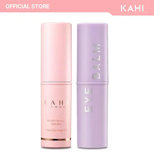 KAHI Luxury Multi Balm - Nourishing Daily Face Moisturizer, Under Eye Dark Circle Defense, Hydrating Lip & Neck Cream, Radiant Makeup Base (0.32 oz)