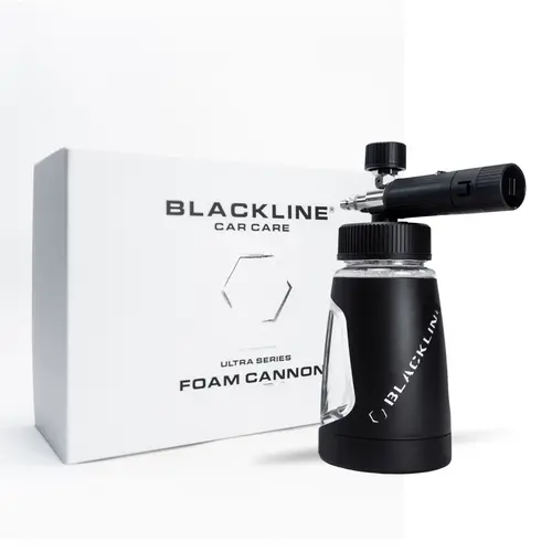 BLACKLINE Ultra Series Foam Cannon – Heavy-Duty Foam Cannon with Thick Snow Foam, 1L Wide-Mouth Bottle, and 360° Foam Control
