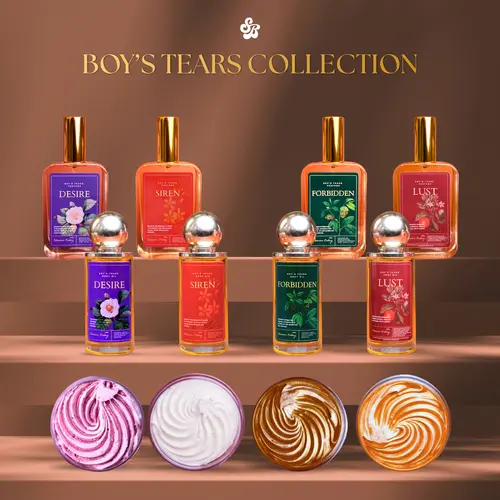 The Skincare Bakery Boy's Tears Collection Body Butters Body Oils  Perfumes
