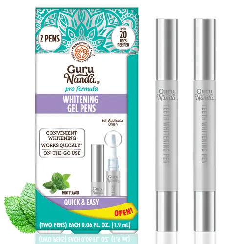 GuruNanda Pro Formula Whitening Gel Pens - 2 Count
