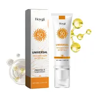 Sunscreen to prevent sunburn and tanning, Universal Tinted Face  Moisturizer Sunscreen, SPF 50 PA+++, Water Resistant And Non-Greasy,For All Type Skin Facial Skincare