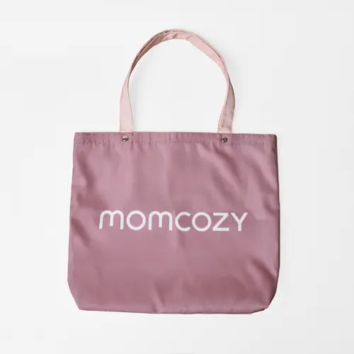 【LIVE ONLY】Momcozy Oxford Tote Bag (Wide) — Mocha Pink (Live-Exclusive Gift)