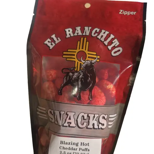 Cheddar puffs Blazing Hot 2.5oz