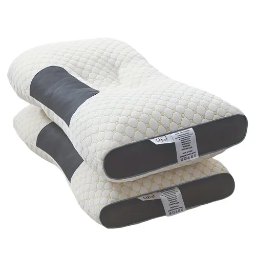 【Weekly Deals】UFIST 2-Pack Ergonomic Neck Pillows - Breathable Fabric for Cervical Support, Promotes Deep Sleep & Pressure Relief, Ideal for Back and Side Sleeping Positions, Mother's Day Gift for Mom