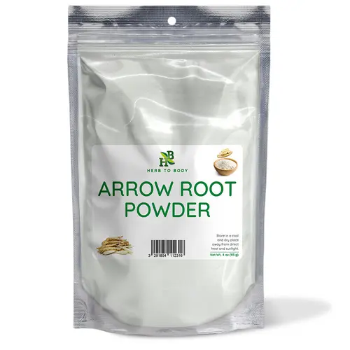 Arrowroot Powder – Cornstarch Substitute - 4 oz | Herb To Body