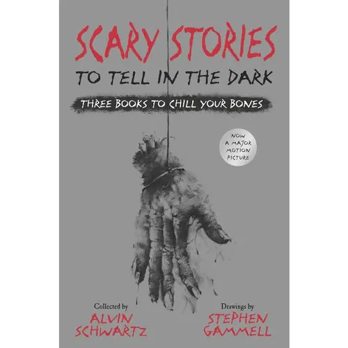 All 3 Scary Stories Books with the Original Art! Scary Stories to Tell in the Dark: Three Books to Chill Your Bones by Alvin Schwartz & Stephen Gammell [Hardback Book]