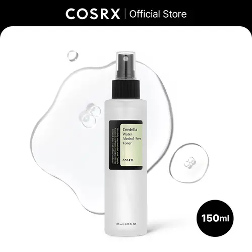 [COSRX Official] Centella Asiatica Extract Hydrating Facial Toner - 150ml Alcohol-Free Liquid Spray, Daily Calming Beauty Product for Adult Sensitive Skin, Redness Relief, Beauty Products, Self Care Products