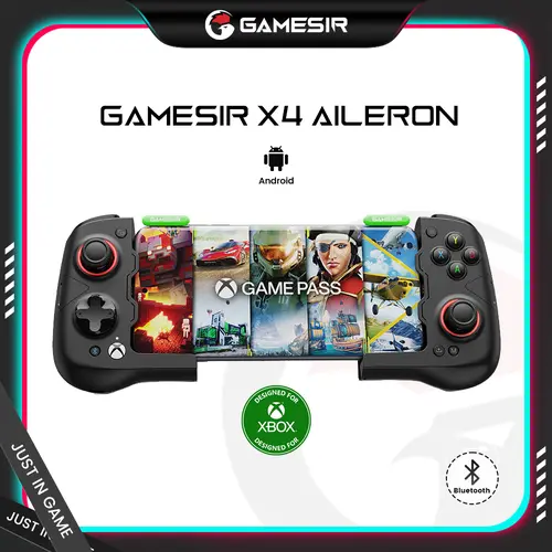 GameSir X4 Aileron Bluetooth Mobile Game Controller for Android with Hall Effect Joysticks