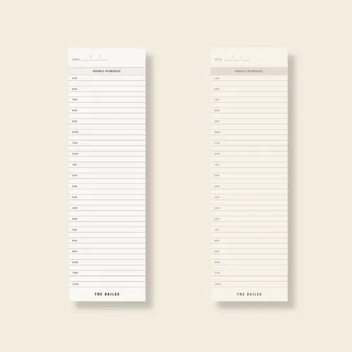 Time-Blocking Notepad, Office Stationery Daily Planner, Scheduling Tool, Sticky Notebooks for Work & Study