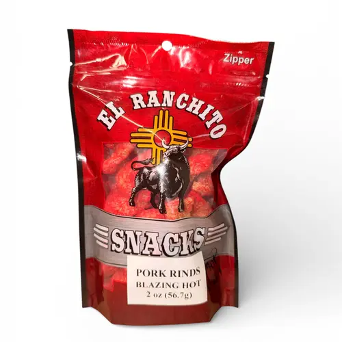 Pork Rinds Blazing Hot 2oz
