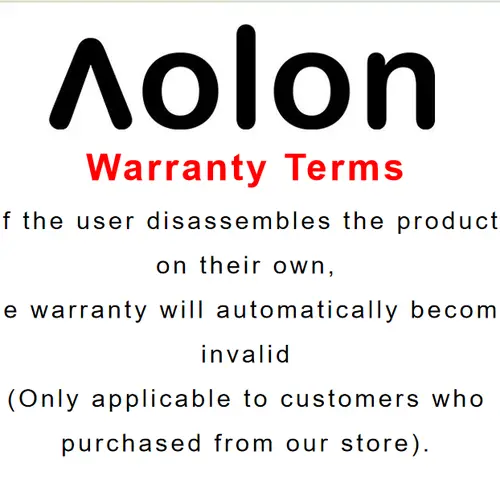 【After-Sales & Warranty Link】Replacement available for all Aolon products
