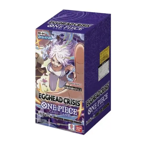EB-04 ONE PIECE CardGame EB-04 Egghead Crisis Booster Box (Version Japanese)