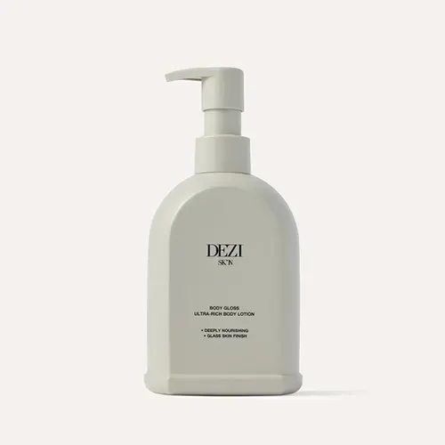 Dezi Skin Ultra-Rich Unisex Body Lotion - Shea-Infused Body Glaze Moisturizer with Glossy, Tightening, Smoothing, Hydrating, Deep Moisturizing Benefits for Personal Care