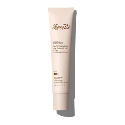 8 HR Deluxe Face Self-Tanning Cream Dark - Lightweight Face Care