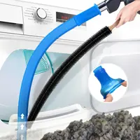 Sealegend 2 Pieces Dryer Vent Cleaner Kit Compatible with All Vacuum Cleaner, Dryer Lint Brush and Vacuum Hose Attachment with Stretch Universal Connector, Quickly Lint Remover mid year sale DFYD