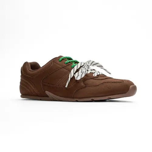JUSTFAB Women's Retro Suede Sneakers - Low-Top Casual Sporty Chic Shoes with 2-Tone Laces, Rubber Non-Slip Sole, Memory Foam, Chic Design & Reliable Grip for Everyday Style, BackToSchool