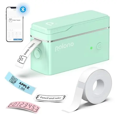 P31S Label Printer, Portable Bluetooth Label Maker, Thermal Printer for Organization, Storage, Office and Home, Gift , Fathersdaygift, summerwins,back to school,back to school haul