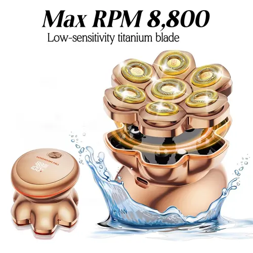 MAXGROOM Replacement Blade, Applicable only to  MAXGROOM 7D Bald Head Shavers,  360 Degree Waterproof Head Hair Shaver,dorm essentials,back to school,back to school haul