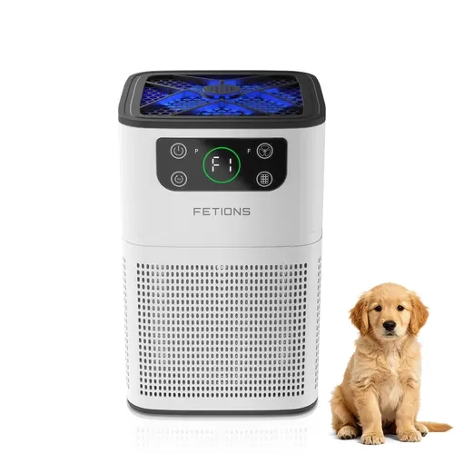 3000A Quiet 3-in-1 Residential Air Purifier (Household Appliance) - 20db Sleep Hush, 4 Speed Control, 2.76lb, Nightlight, Timer, Allergy Relief - Removes Dander, Smoke, Odor - Standard Plug - For Bedrooms, Living Room - Back to School Haul