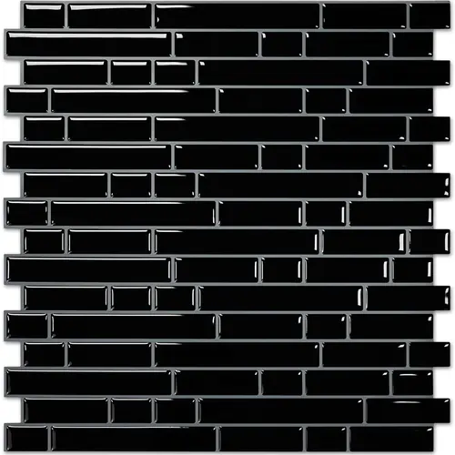 STICKGOO 10Pcs 3D Stone Peel and Stick Backsplash, 12”×12”, 3D Self Adhesive Peel and Stick Tile Backsplash for Kitchen & Bathroom
