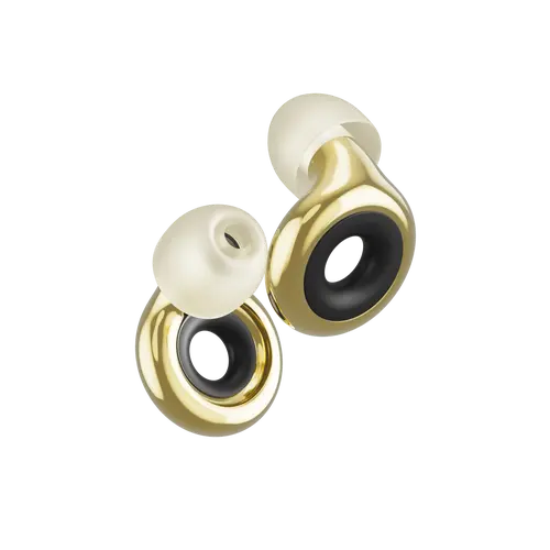 Loop, Experience 2 Plus Earplugs, Live Events & Concerts, 17–20 dB Certified Noise Filtering with Removable Mute, 1 Pair + Case