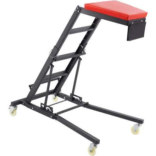 【Summerfinds】VEVOR Topside Automotive Engine Creeper Adjustable Height Foldable Topside Creeper400LBS Capacity High Top Engine Creeperw/Four CastersPadded Deckfor Home GarageWorkshop Repair Maintenance,father'sdaygifts