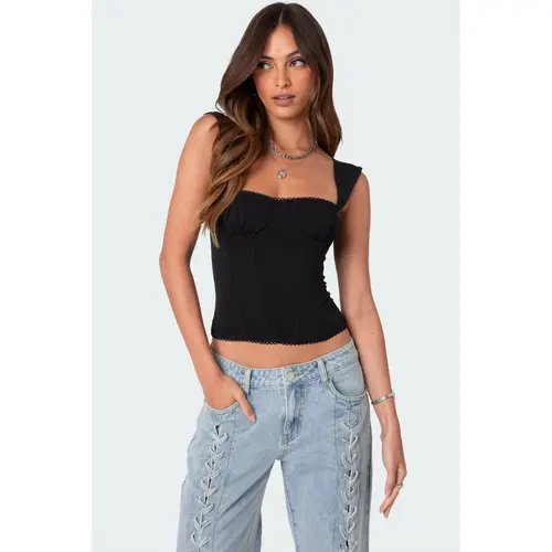 Marcella Wide Strap Corset