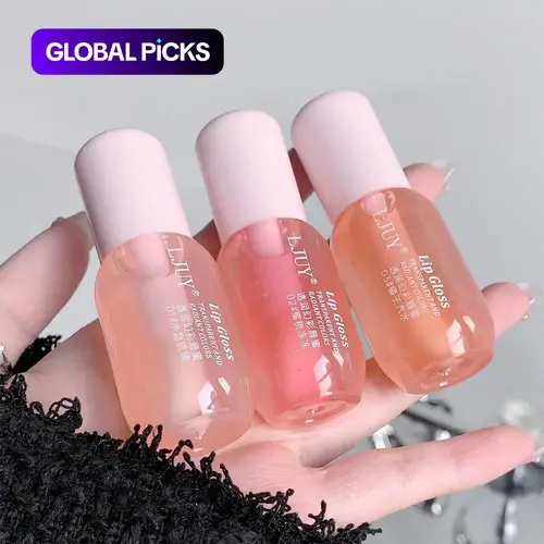 3- or 4-Piece Moisturizing Hydrating Lip Oil Set, Daily Lip Care, Lip Moisturizer, Lip Care Set, Glossy Transparent Lip Balm for Smoother-Looking Lips, Unisex #GLOBAL PICKS