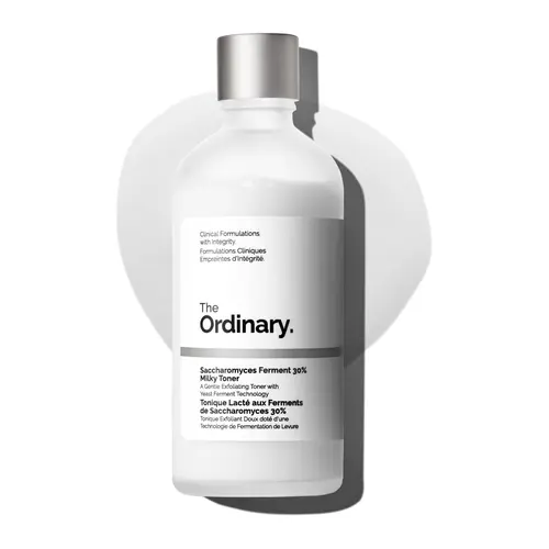 The Ordinary Saccharomyces Ferment 30% Milky Toner, Exfoliating and Hydrating Toner for Smoother, Brighter Skin, 3.4 Fl Oz