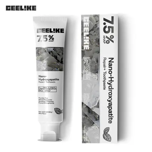 Ceelike Nano Hydroxyapatite Toothpaste | Protects Teeth | Fluoride-Free & Fresh Mint | Maintains Natural Tooth Color A