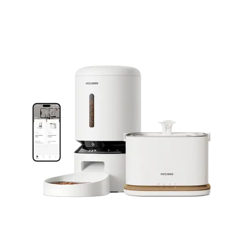 PETLIBRO Granary Smart Camera Feeder & Dockstream 2 Cordless  Smart Fountain