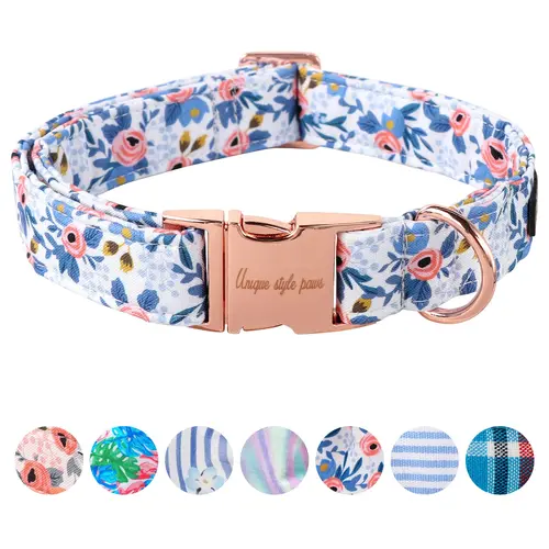 Unique Style Paws Adjustable Dog Collar With Metal Buckle - Durable & Cute Dog Accessories for Small Medium Large Boys Girls Dogs tiktokshopbacktoschool,back to school